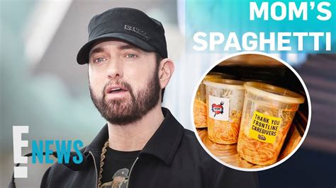 does eminem give to charity|Eminem donated ‘Mom’s Spaghetti’ to hospital workers  .